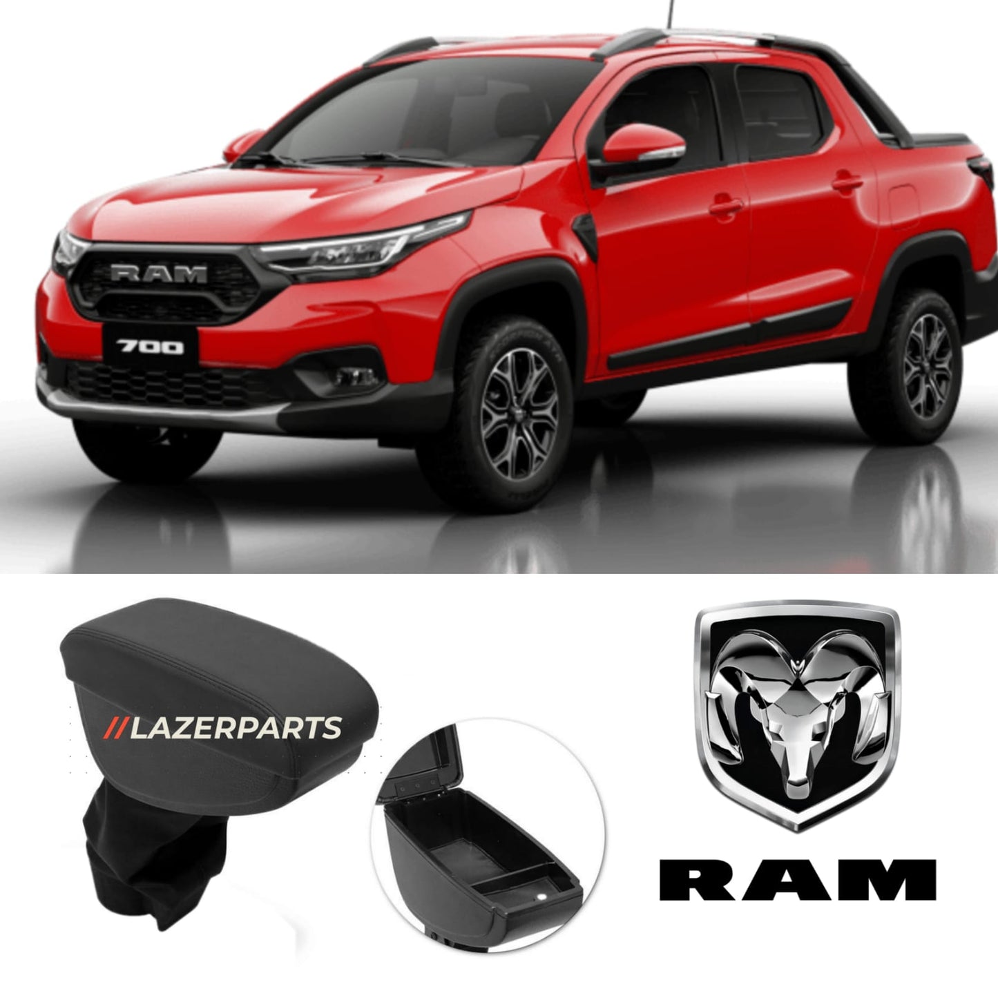 Reposabrazos para Ram 700