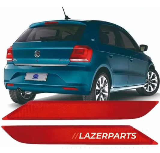 Reflector de Parachoques Trasero para Volkswagen Gol Hatchback