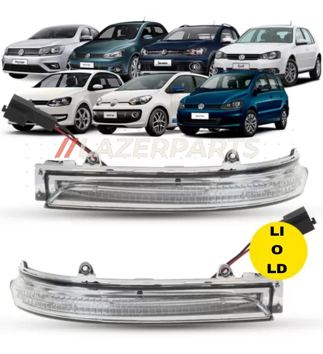 Guiñador/Indicador de retrovisor para Volkswagen Saveiro