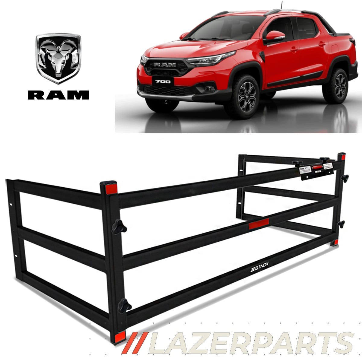 Extensor/Divisor de carrocería para Dodge Ram700