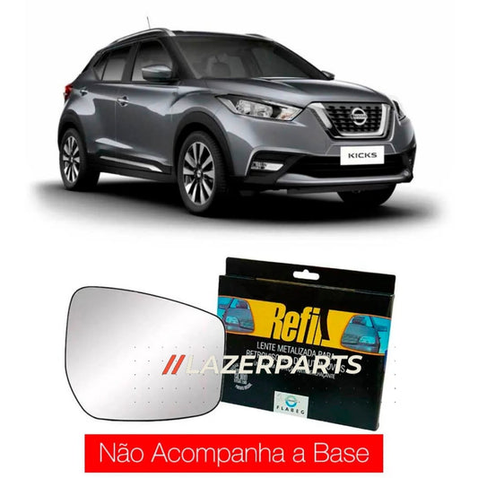 Cristal de espejo retrovisor izquierdo y derecho para Nissan Kicks