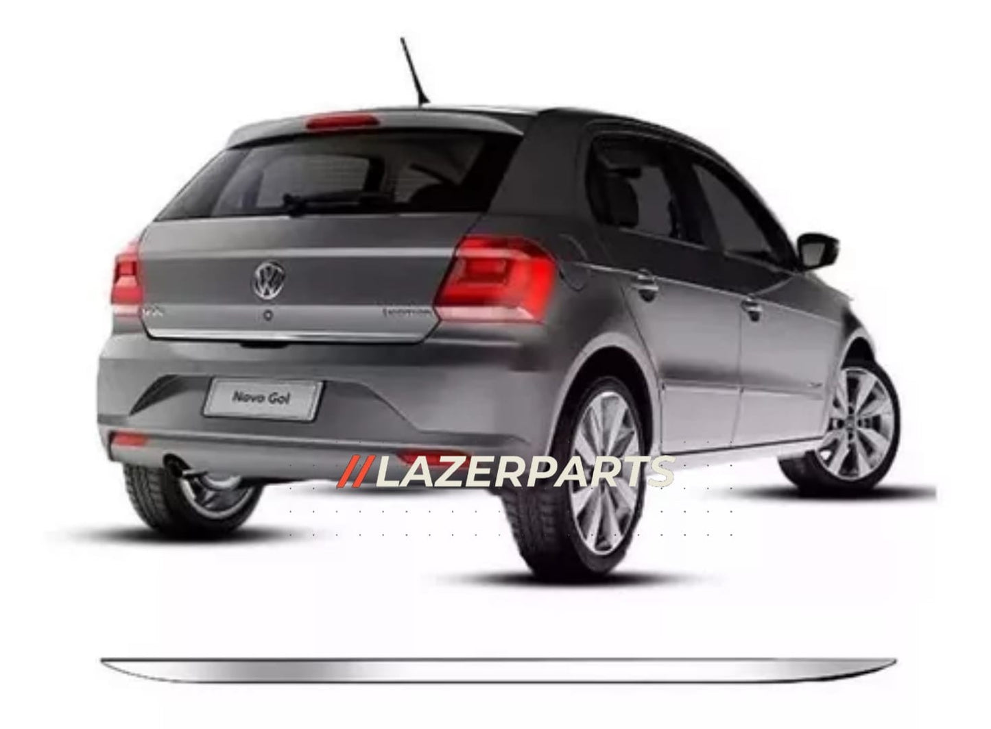Embellecedor de Puerta de Maletero para Volkswagen Gol Hatchback